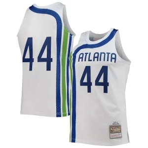 Meraviglioso Robusto Magnifico Pete Maravich Atlanta Hawks 1970/71 Hardwood Classics Swingman Jersey White