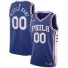 Magnifico Philadelphia 76ers Nike Swingman Custom Jersey Blue Icon Edition