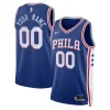 Splendido Moderno Prestigioso Philadelphia 76ers Nike Unisex 2022/23 Swingman Custom Jersey Royal Icon Edition