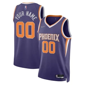Lussuoso Phoenix Suns Nike 2021/22 Diamond Swingman Custom Jersey Icon Edition Purple