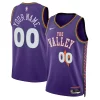 Bellissimo Magnifico Phoenix Suns Nike Unisex 2024/25 Custom Swingman Jersey City Edition Purple