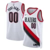 Sofisticato Prestigioso Portland Trail Blazers Nike Unisex Swingman Custom Jersey White Association Edition