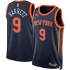 Magnifico Fascinante RJ Barrett New York Knicks Jordan Brand Unisex Swingman Jersey Statement Edition Navy