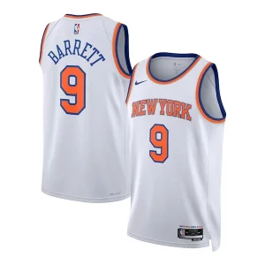 Meraviglioso Moderno Accattivante RJ Barrett New York Knicks Nike Unisex Swingman Jersey Association Edition White