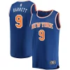 Pratico Carino RJ Barrett New York Knicks Replica Fast Break Jersey Blue Icon Edition