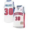 Stupendo Rasheed Wallace Detroit Pistons Youth 2003/04 Hardwood Classics Swingman Jersey White