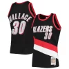 Classico Magnifico Rasheed Wallace Portland Trail Blazers 1999/00 Hardwood Classics NBA 75th Anniversary Diamond Swingman Jersey Black