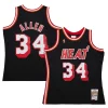 Raffinato Resistente Ray Allen Miami Heat 2013/14 Hardwood Classics Swingman Jersey Black