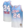 Raffinato Reggie Theus Sacramento Kings 1985/86 Hardwood Classics Fadeaway Swingman Player Jersey White/Light Blue
