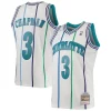Trendy Rex Chapman Charlotte Hornets 1988/89 Hardwood Classics Swingman Jersey White