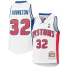 Comodo Richard Hamilton Detroit Pistons Youth 2003/04 Hardwood Classics Swingman Jersey White