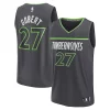 Resistente Rudy Gobert Minnesota Timberwolves Fast Break Replica Player Jersey Statement Edition Black