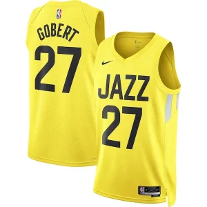 Versatile Rudy Gobert Utah Jazz Nike Unisex Swingman Jersey Icon Edition Gold