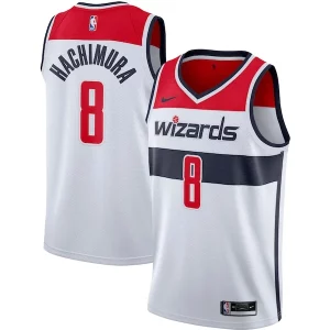 Lussuoso Rui Hachimura Washington Wizards Nike 2020/21 Swingman Jersey White Association Edition