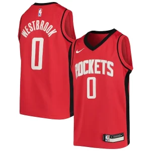 Gorgeous Delizioso Russell Westbrook Houston Rockets Nike Youth Swingman Jersey Icon Edition Red