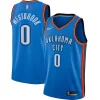 Eccezionale Fantastico Meraviglioso Russell Westbrook Oklahoma City Thunder Nike Swingman Player Jersey Icon Edition Blue
