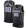 Raffinato Sacramento Kings Nike Swingman Custom Jersey Black Statement Edition