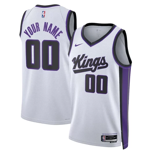 Resistente Fantastico Ottimo Sacramento Kings Nike Unisex Swingman Custom Jersey Association Edition White