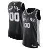 Attraente San Antonio Spurs Nike Authentic Custom Jersey Black Icon Edition