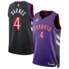 Elegante Eccezionale Ottimo Scottie Barnes Toronto Raptors Nike Unisex 2024/25 Swingman Jersey Purple Classic Edition