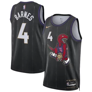Meraviglioso Resistente Sofisticato Scottie Barnes Toronto Raptors Nike Unisex 2024/25 Swingman Player Jersey City Edition Black