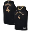 Elegante Splendido Carino Scottie Barnes Toronto Raptors Nike Youth 2022/23 Swingman Jersey City Edition Black