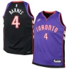 Lussuoso Scottie Barnes Toronto Raptors Nike Youth 2024/25 Swingman Jersey Purple Classic Edition