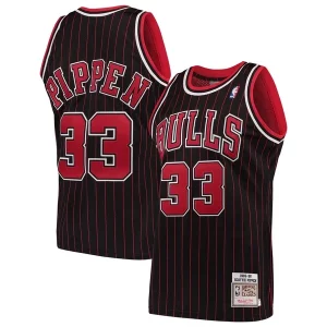 Prestigioso Resistente Elegante Scottie Pippen Chicago Bulls 1995/96 Hardwood Classics Authentic Jersey Black