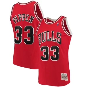 Attraente Accattivante Scottie Pippen Chicago Bulls 1997/98 Big & Tall Hardwood Classics Swingman Jersey Red
