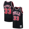 Pratico Elegante Versatile Scottie Pippen Chicago Bulls 1997/98 Hardwood Classics Swingman Jersey Black/White