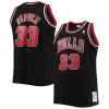 Carino Fantastico Scottie Pippen Chicago Bulls Big & Tall Hardwood Classics Swingman Jersey Black/Red
