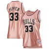 Ottimo Duraturo Trendy Scottie Pippen Chicago Bulls Women's 75th Anniversary Rose Gold 1997 Swingman Jersey Pink