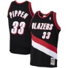Accattivante Scottie Pippen Portland Trail Blazers 1999/00 Hardwood Classics Swingman Jersey Black