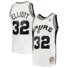 Comodo Cool Sean Elliott San Antonio Spurs 1998/99 Hardwood Classics Swingman Jersey White