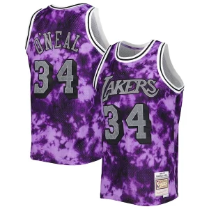 Delizioso Shaquille O'Neal Los Angeles Lakers 1996/97 Galaxy Swingman Jersey Purple