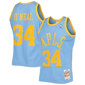 Magnifico Moderno Versatile Shaquille O'Neal Los Angeles Lakers 2001/02 Hardwood Classics Swingman Jersey Powder Blue