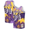 Trendy Shaquille O'Neal Los Angeles Lakers Hardwood Classics 1996/97 Hyper Hoops Swingman Jersey Purple