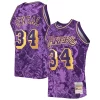 Versatile Fascinante Shaquille O'Neal Los Angeles Lakers Hardwood Classics 1996/97 Lunar New Year Swingman Jersey Purple