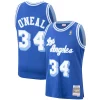 Comodo Trendy Shaquille O'Neal Los Angeles Lakers Hardwood Classics Swingman Jersey Royal/Purple/Gold