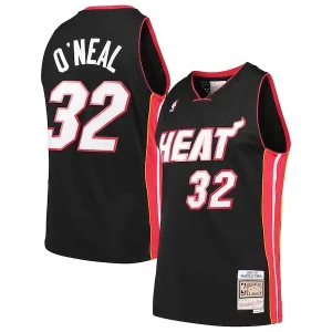 Classico Duraturo Shaquille O'Neal Miami Heat Hardwood Classics Swingman Jersey Black