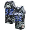 Cool Eccezionale Shaquille O'Neal Orlando Magic 1994/95 Hardwood Classics Marble Swingman Jersey Black