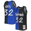 Lussuoso Shaquille O'Neal Orlando Magic Hardwood Classics 1994/95 Split Swingman Jersey Blue/Black