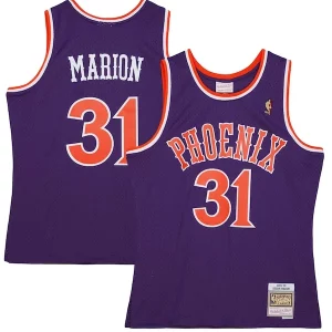 Raffinato Shawn Marion Phoenix Suns 2001/02 Hardwood Classics Swingman Jersey Purple