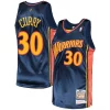 Prestigioso Trendy Fascinante Stephen Curry Golden State Warriors 2009/10 Hardwood Classics Authentic Jersey Navy