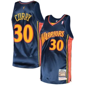 Prestigioso Trendy Fascinante Stephen Curry Golden State Warriors 2009/10 Hardwood Classics Authentic Jersey Navy