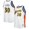 Eccezionale Delizioso Stephen Curry Golden State Warriors Big & Tall Hardwood Classics 2008/09 Swingman Jersey White