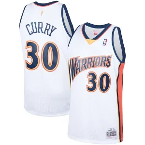 Sofisticato Stephen Curry Golden State Warriors Hardwood Classics Swingman Jersey White