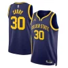 Lussuoso Stephen Curry Golden State Warriors Jordan Brand Unisex Swingman Jersey Statement Edition Navy