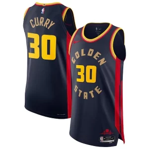 Pratico Stephen Curry Golden State Warriors Nike 2024/25 Authentic Player Jersey City Edition Navy
