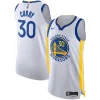 Accattivante Stephen Curry Golden State Warriors Nike Authentic Jersey Association Edition White